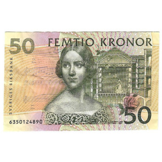 Sweden 50 Kronor 1996 P-62a.1 VF