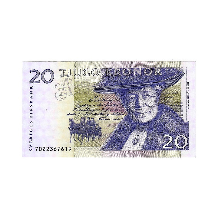 Sweden 20 Kronor 1997 P-63a.1 UNC