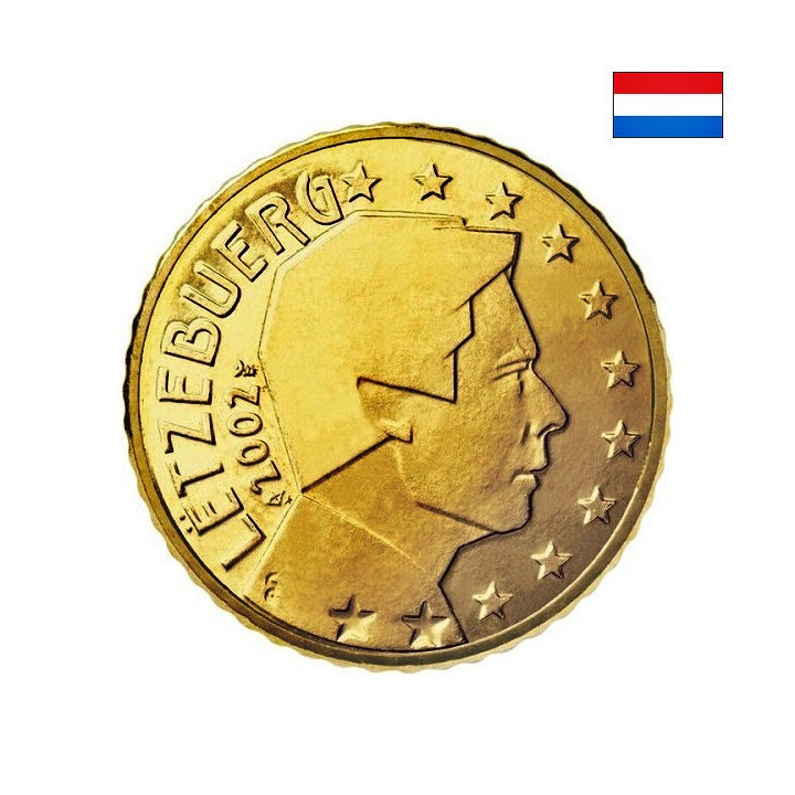 Luxembourg 50 Euro Cent 2002 KM-80 UNC