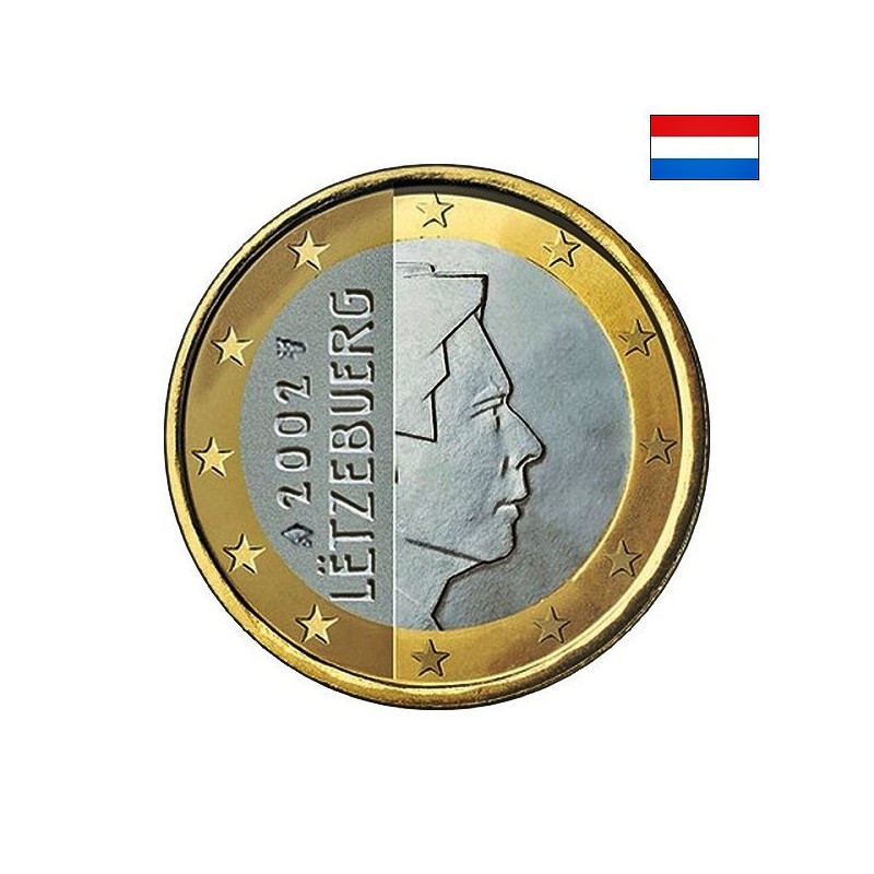 Luxembourg 1 Euro 2002 KM-81 UNC