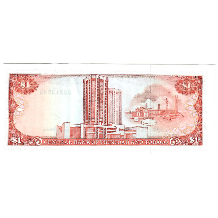 Trinidad and Tobago 1 Dollar ND (1985) P-36d UNC