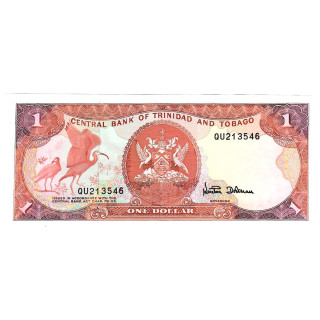 Trinidad and Tobago 1 Dollar ND (1985) P-36d UNC