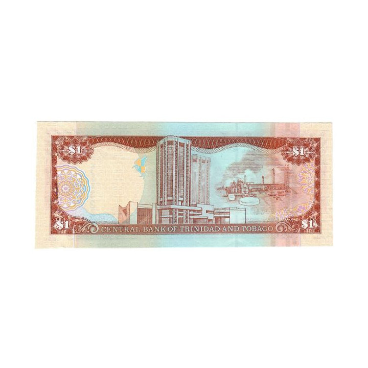 Trinidad and Tobago 1 Dollar 2006 P-46a UNC