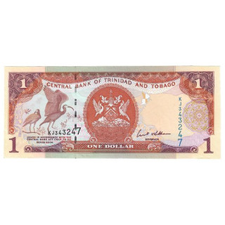 Trinidad and Tobago 1 Dollar 2006 P-46a UNC