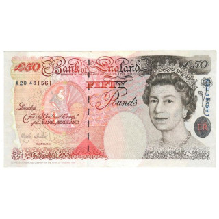 United Kingdom 50 Pounds 1999 P-388b XF
