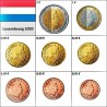 Luxembourg Euro Set (3,88€) 2020 UNC