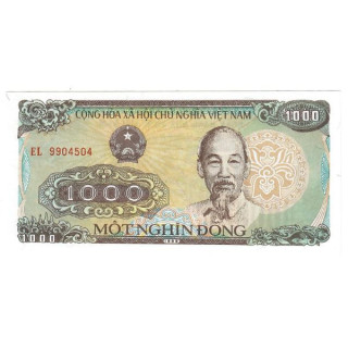 Vietnam 1000 Đồng 1988 P-106a.1 UNC