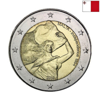 Malta 2 Euro 2014 "Independence" UNC