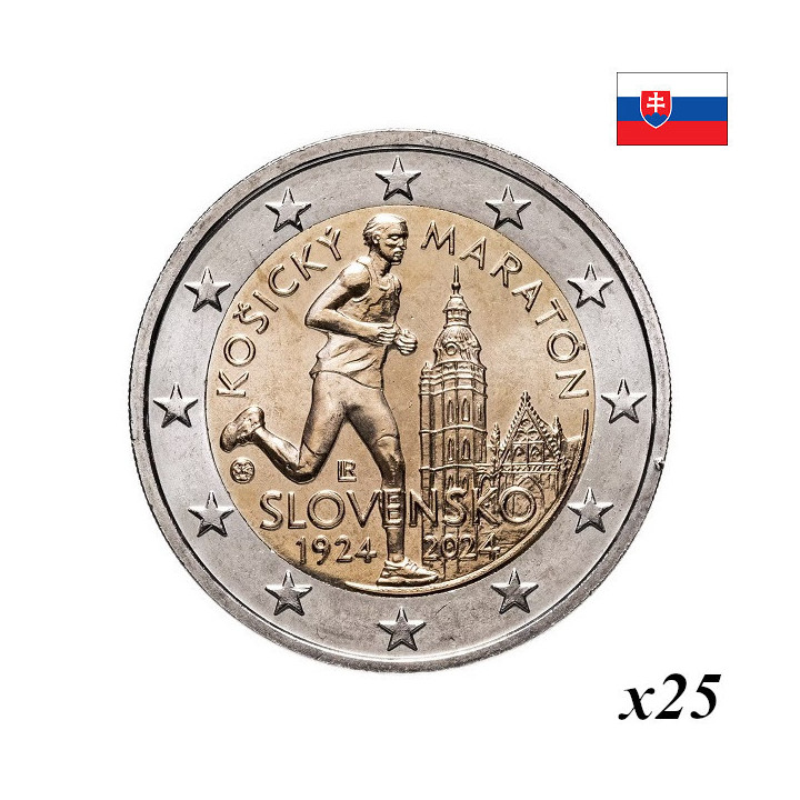 Slovakia 2 Euro 2024 "Košice Marathon" Roll