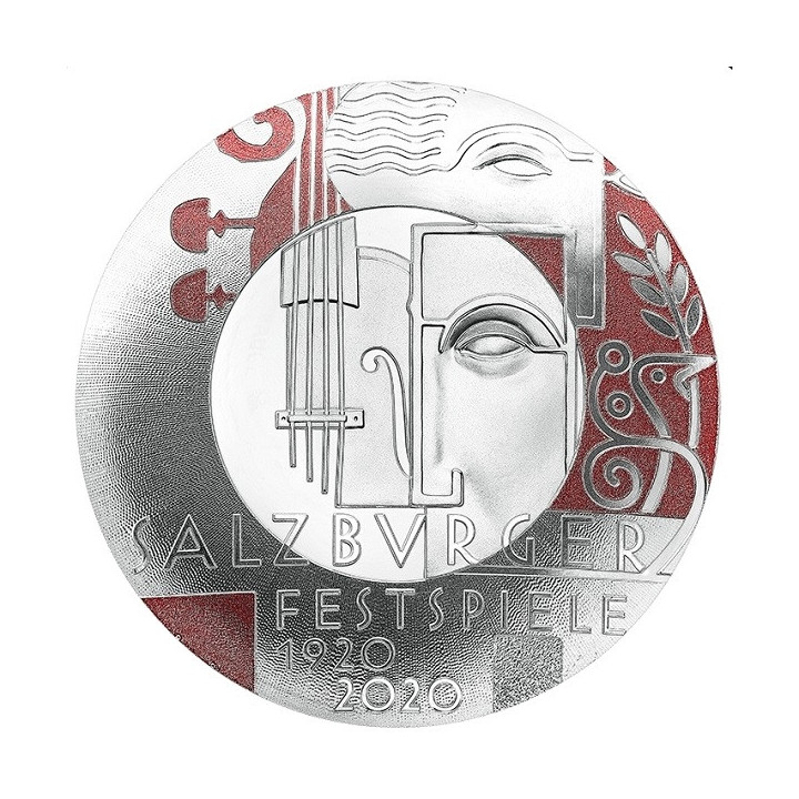 Austria 20 Euro 2020 "Salzburg Festival" KM-3316 Proof