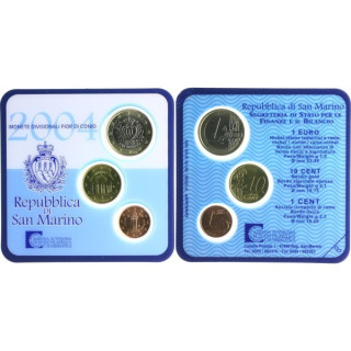 San Marino 1,11 Euro 2004 Minikit