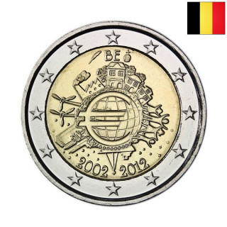 Belgium 2 Euro 2012 "TYE" UNC