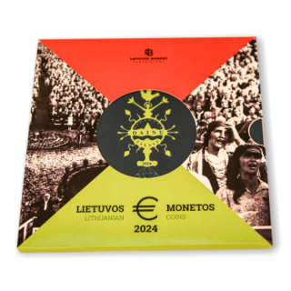 Lithuania Official Euro Set (3,88€) 2024 BU