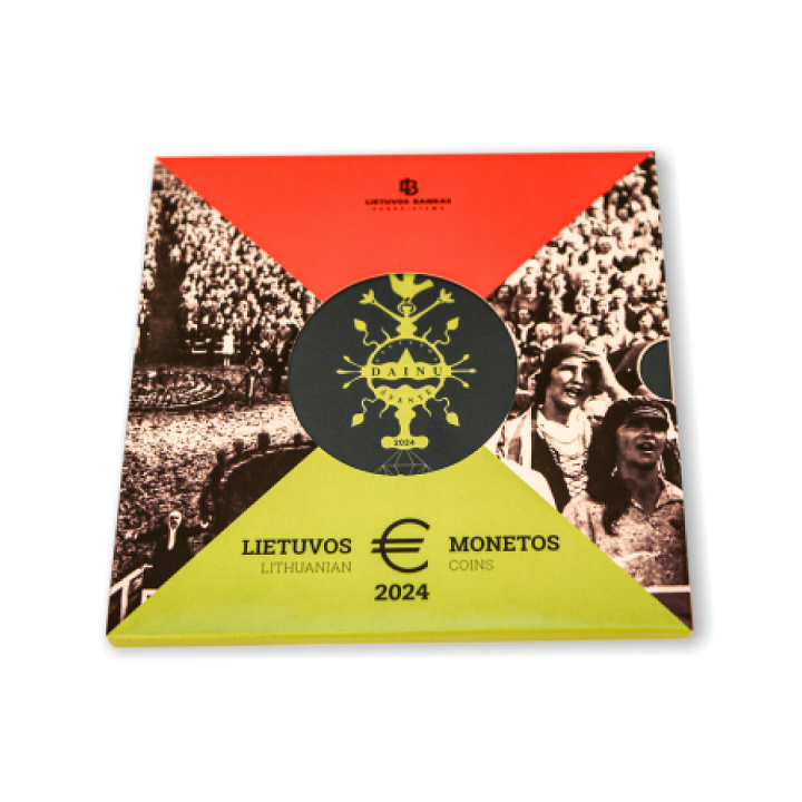Lithuania Official Euro Set (3,88€) 2024 BU