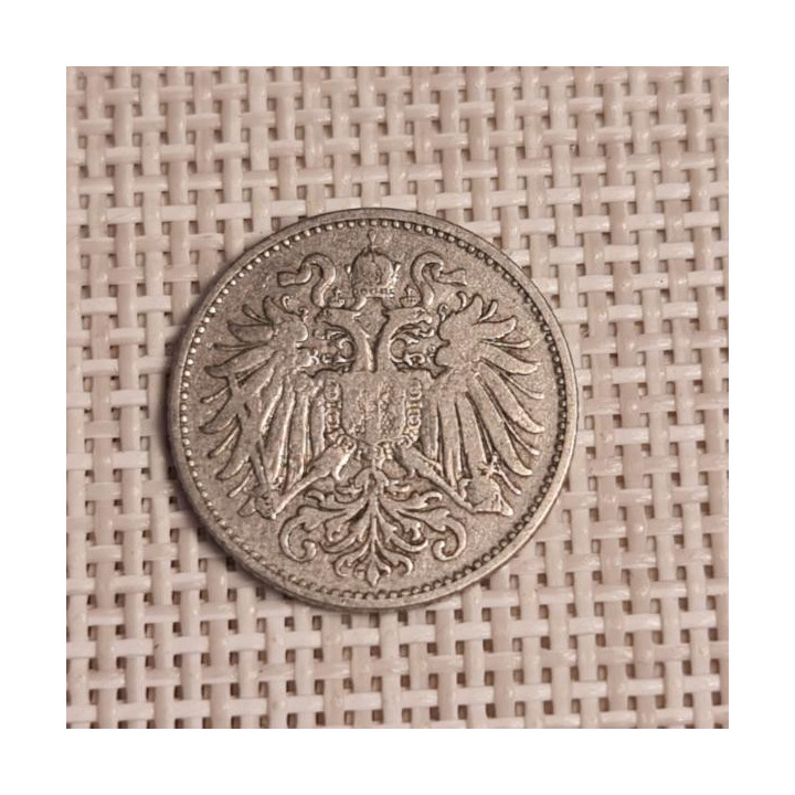 Austria 10 Hellers 1894 KM-2802 VF