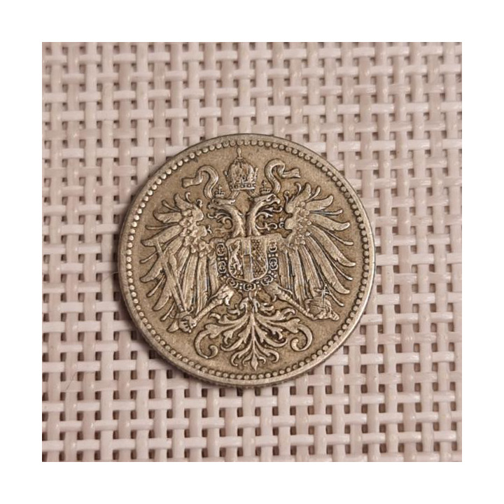 Austria 10 Hellers 1915 KM-2822 VF