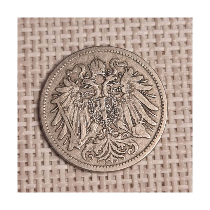 Austria 20 Hellers 1893 KM-2803 VF