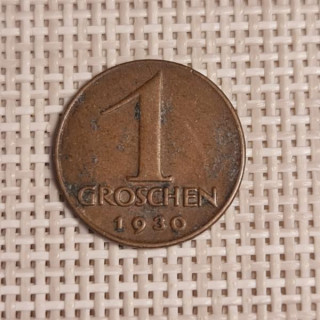 Austria 1 Groschen 1930 KM-2836 VF