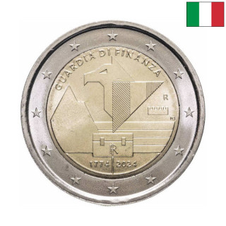 Italy 2 Euro 2024 "Guard of Finance" UNC