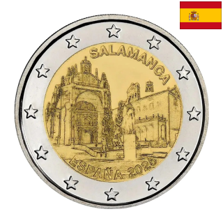 Spain 2 Euro 2025 "Salamanca" UNC