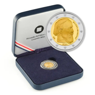Croatia 2 Euro 2024 "Marko Marulić" Proof