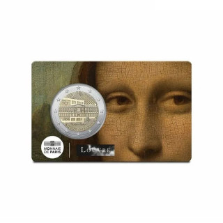 France 2 Euro 2025 "Louvre Museum" BU (Mona Lisa)