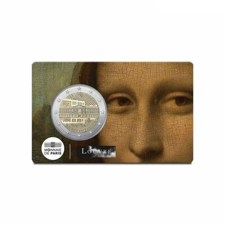 France 2 Euro 2025 "Louvre Museum" BU (Mona Lisa)