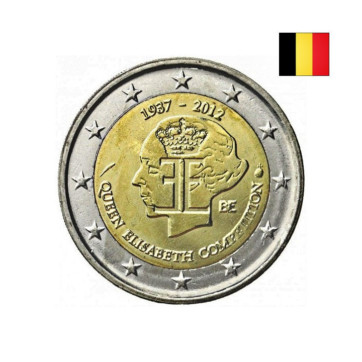 Belgium 2 Euro 2012 "Music Competition" UNC