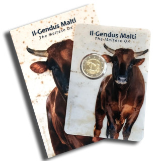 Malta 2 Euro 2025 "Maltese Ox" BU (Coin Card)