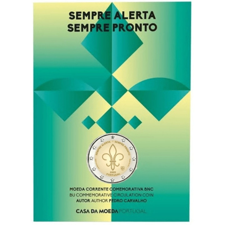 Portugal 2 Euro 2025 "World Scouting" BU