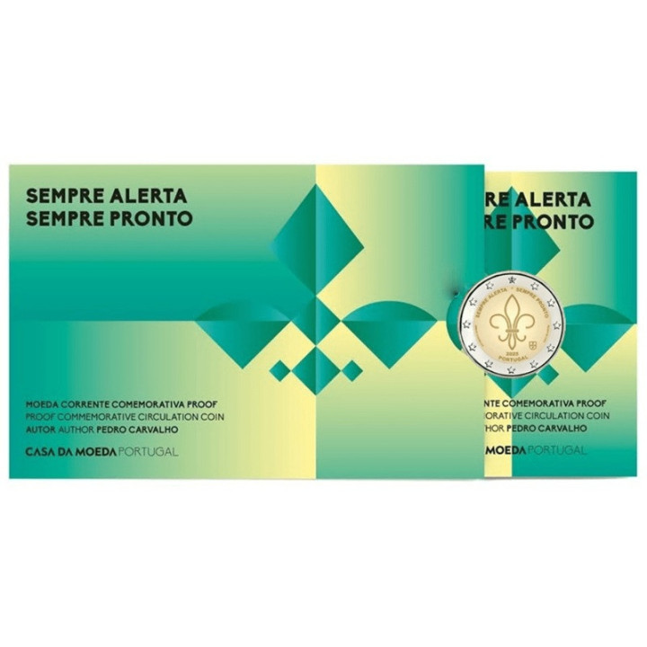 Portugal 2 Euro 2025 "World Scouting" Proof