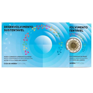 Portugal 2 Euro 2025 "Sustainable Development" Proof