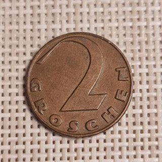 Austria 2 Groschen 1930 KM-2837 VF