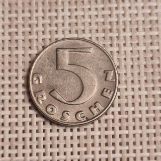 Austria 5 Groschen 1931 KM-2846 VF