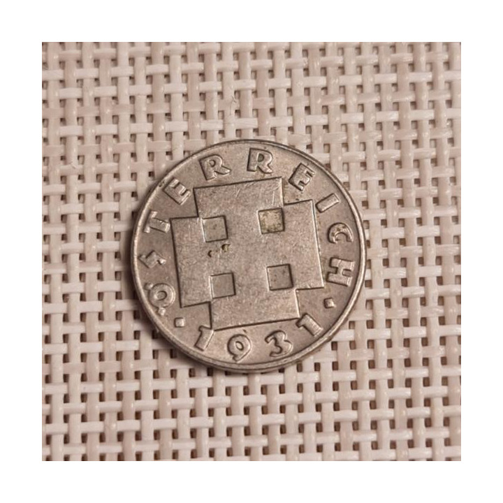 Austria 5 Groschen 1931 KM-2846 VF