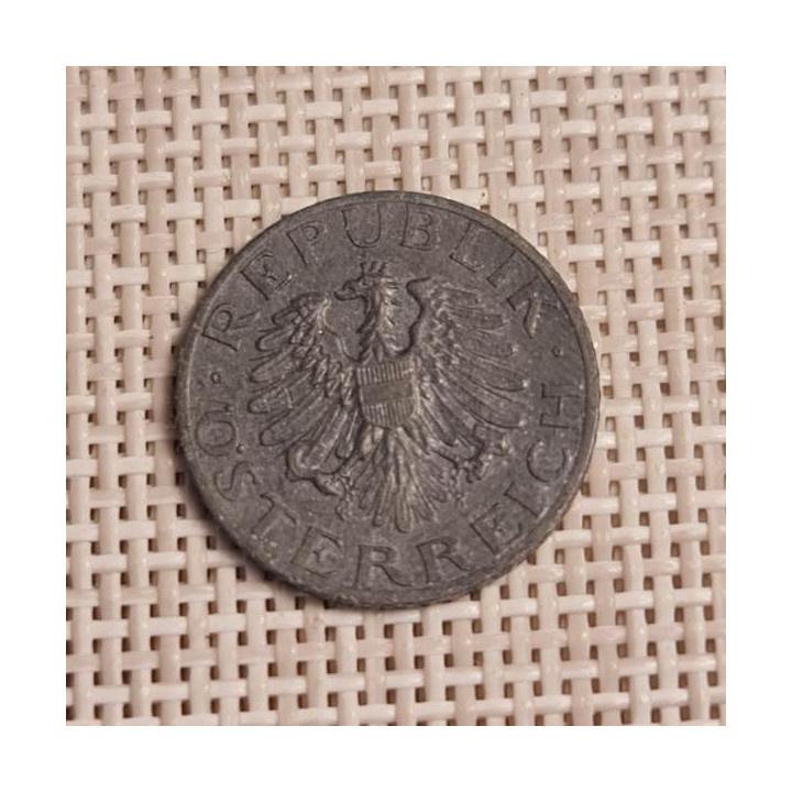 Austria 5 Groschen 1975 KM-2875 VF