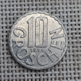 Austria 10 Groschen 1994 KM-2878 VF