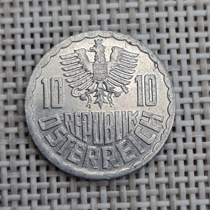 Austria 10 Groschen 1994 KM-2878 VF