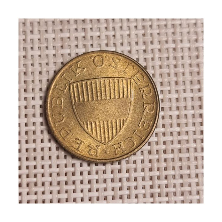 Austria 50 Groschen 1977 KM-2885 VF