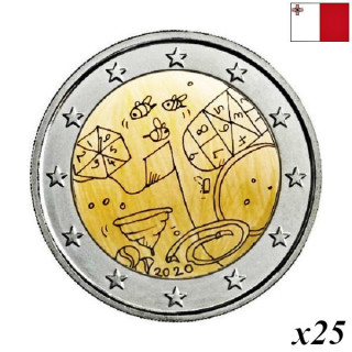 Malta 2 Euro 2020 "Games" Roll