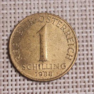 Austria 1 Schilling 1988 KM-2886 VF