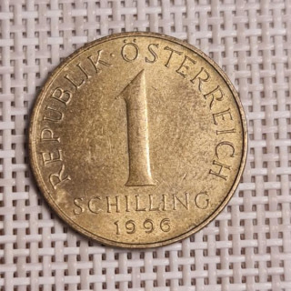 Austria 1 Schilling 1996 KM-2886 VF