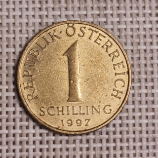 Austria 1 Schilling 1997 KM-2886 VF