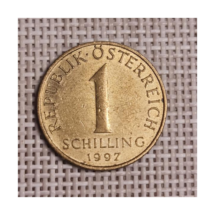 Austria 1 Schilling 1997 KM-2886 VF