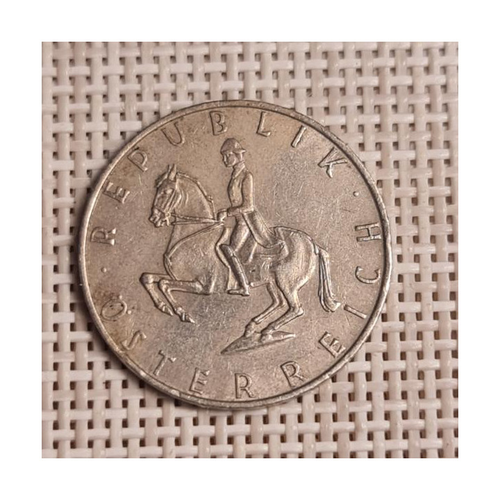 Austria 5 Schilling 1973 KM-2889a VF