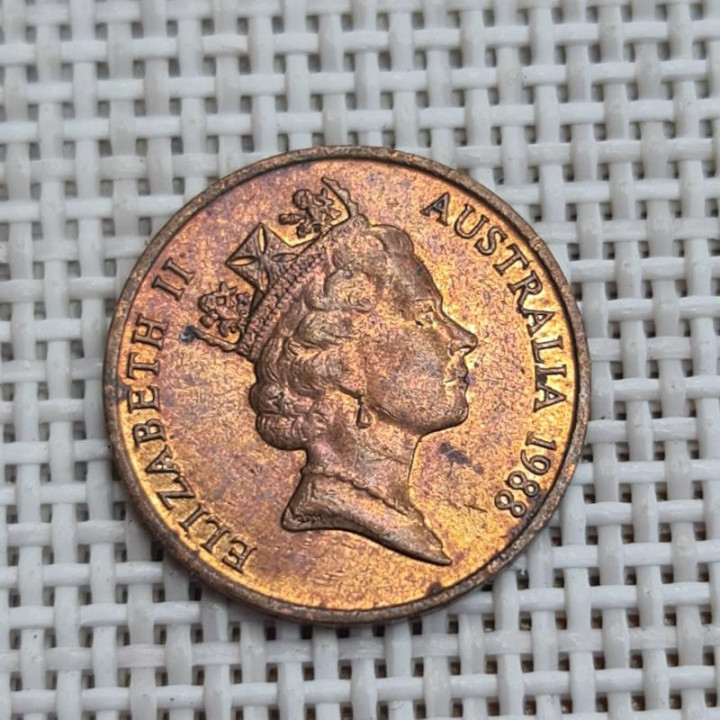 Australia 1 Cent 1988 KM-78 VF
