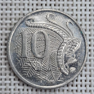 Australia 10 Cents 2009 KM-402 VF