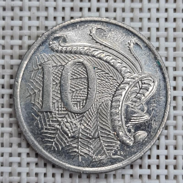 Australia 10 Cents 2009 KM-402 VF