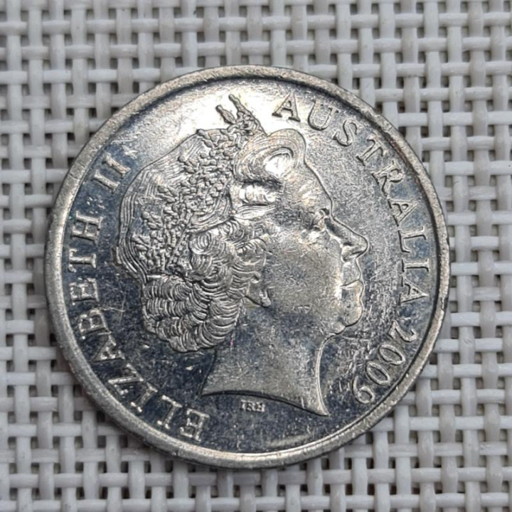 Australia 10 Cents 2009 KM-402 VF