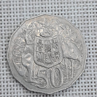 Australia 50 Cents 1969 KM-68 VF